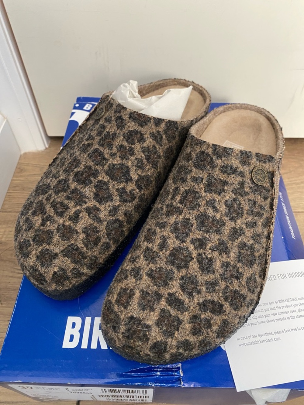 NIB Birkenstock Zermatt Rivet size 39